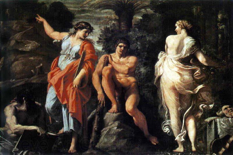 Annibale Carracci Choice of Hercules